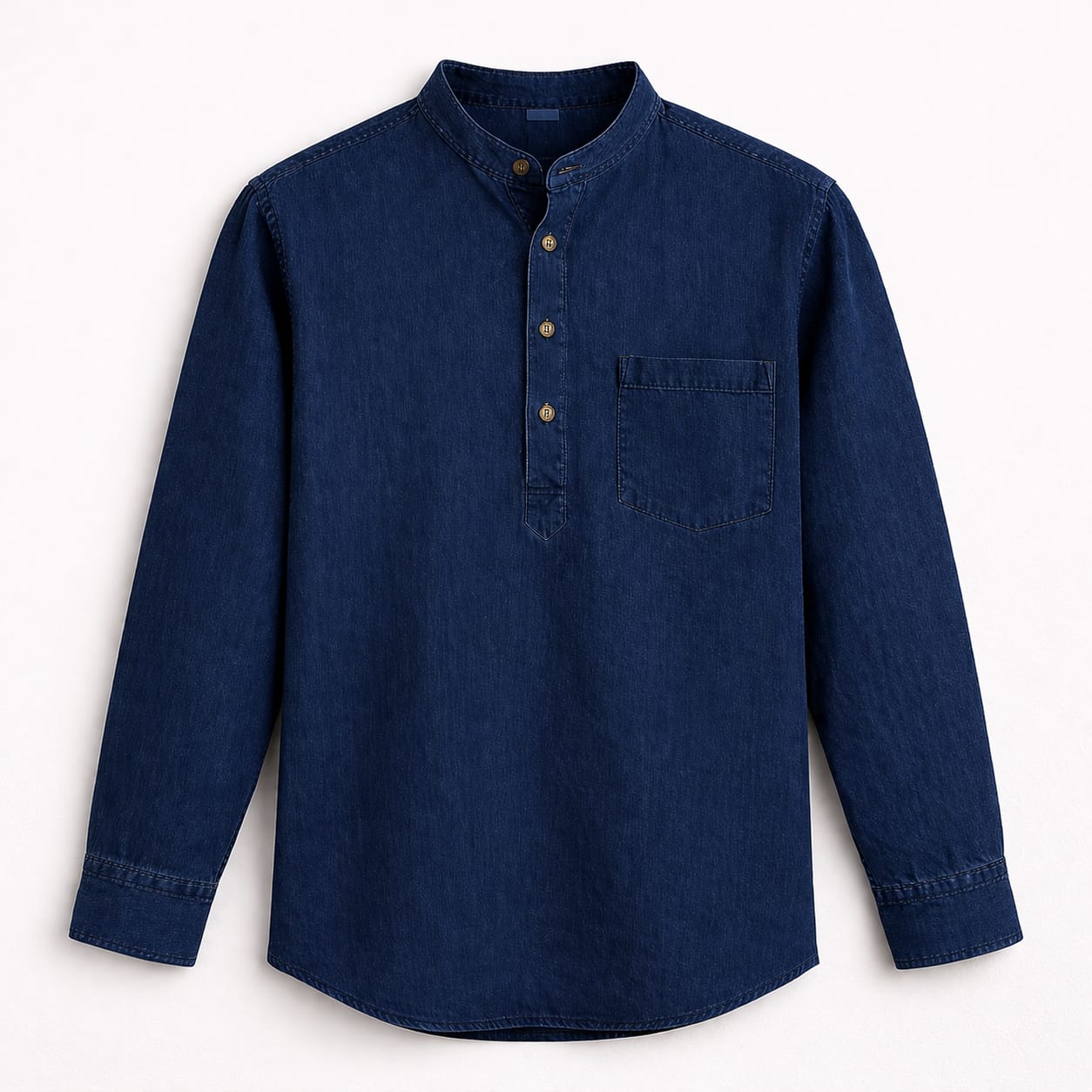 Denim short Kurta for Men